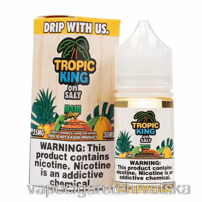 Vape Hrvatska Maui Mango - Tropic King On Salt - 30ml 50mg